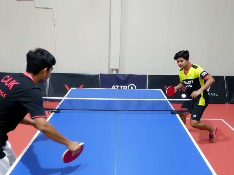 Goa Junior Table Tennis Gameplay